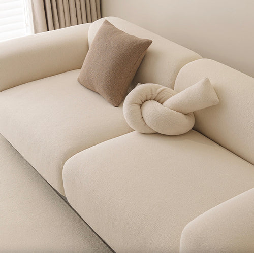 SnugCloud Boucle Couch Cover